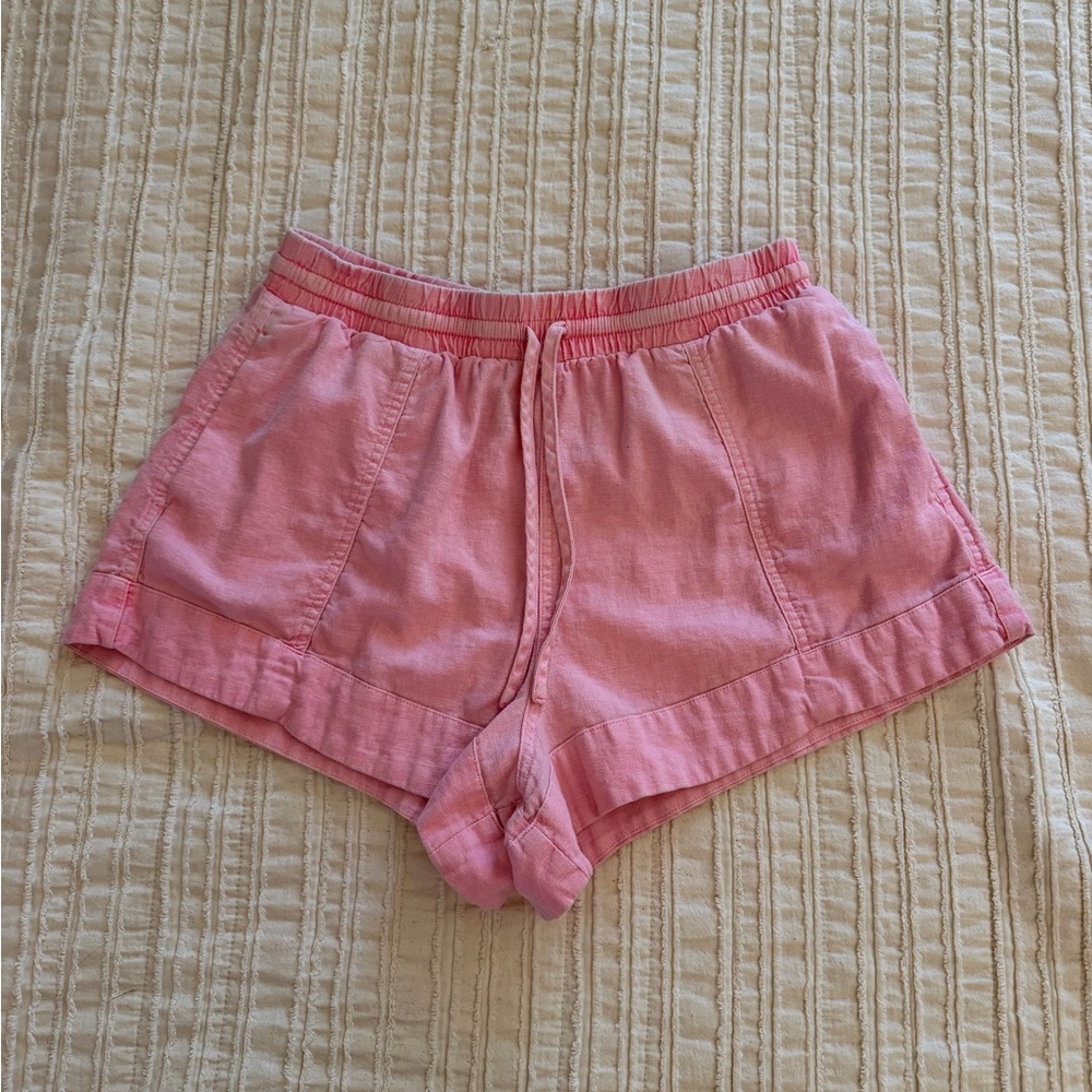 UNIVERSAL THREAD Women's Pink Drawstring Casual Shorts